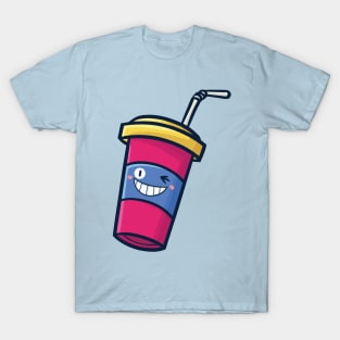 Cute Fucia Cup T-Shirt